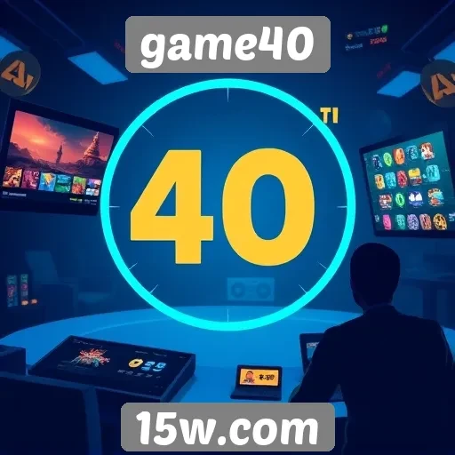 Análise das principais funcionalidades do site game40